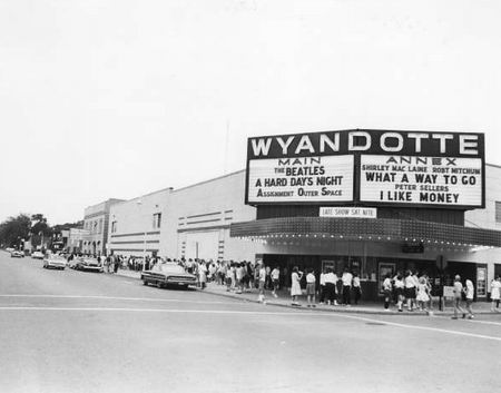 Wyandotte Theatre - Old Pic From City Of Wyandotte (newer photo)